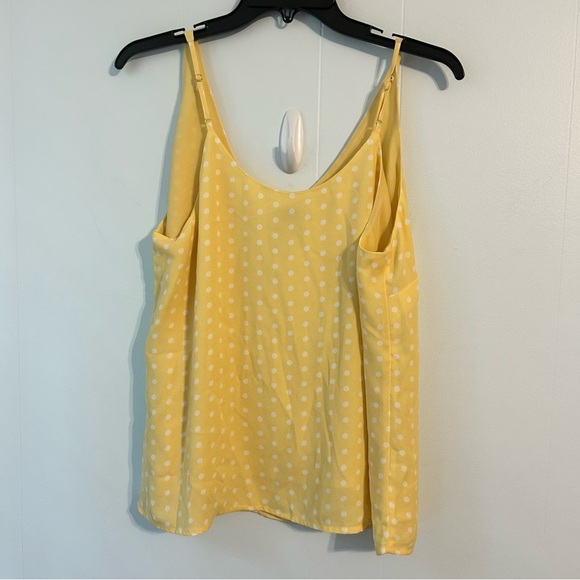 A New Day Yellow size large Sleeveless Camisole top. adjustable straps. NWT - Picture 7 of 9